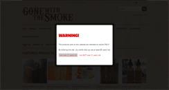 Desktop Screenshot of gonewiththesmoke.com